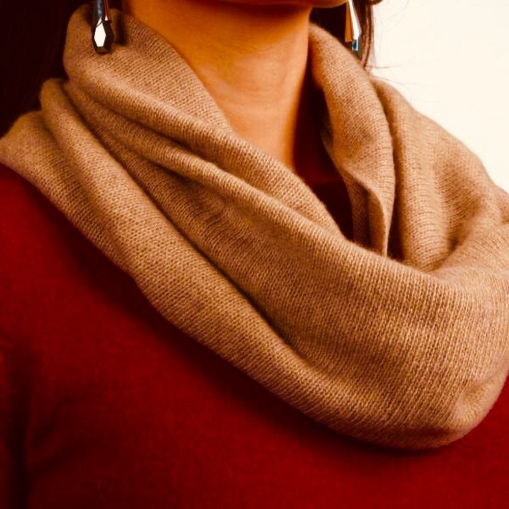 Portolano Knit Infinity Scarf